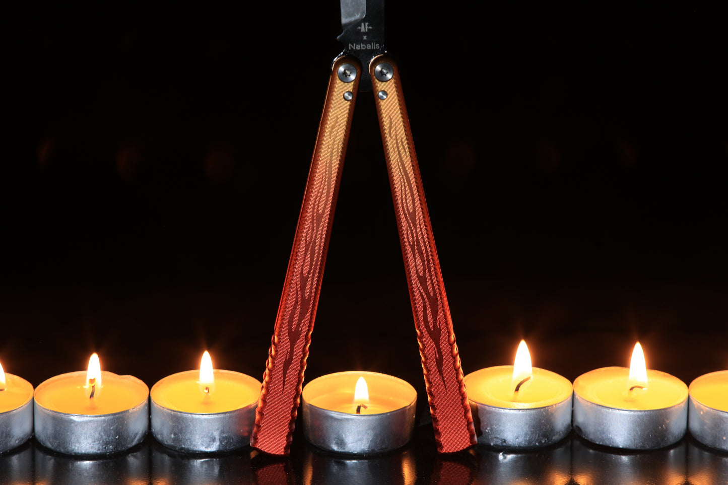 The Flame Balisong Trainer
